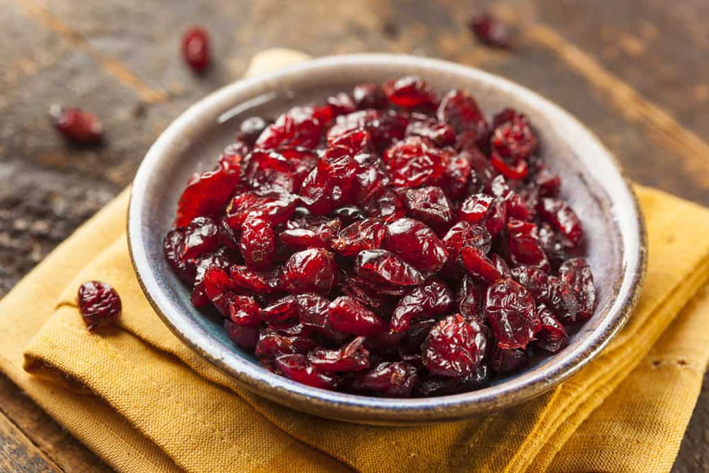 Organic Red Dried Cranberries