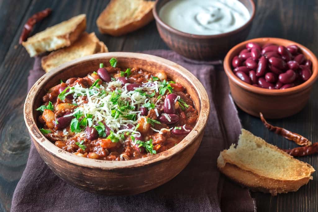 Bowl of chili