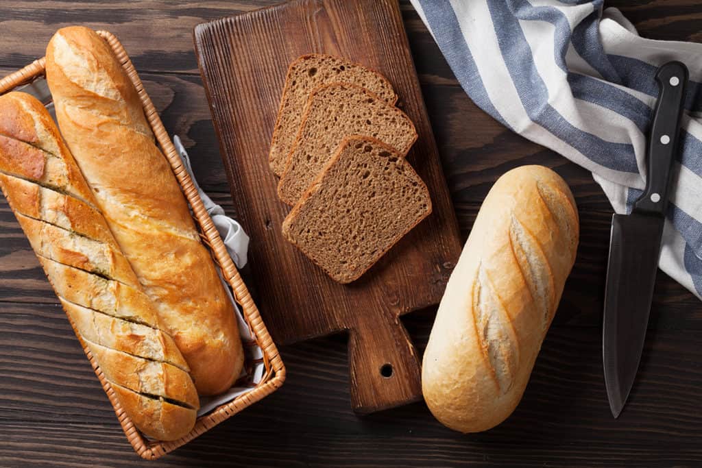Fresh Bread full of Gluten
