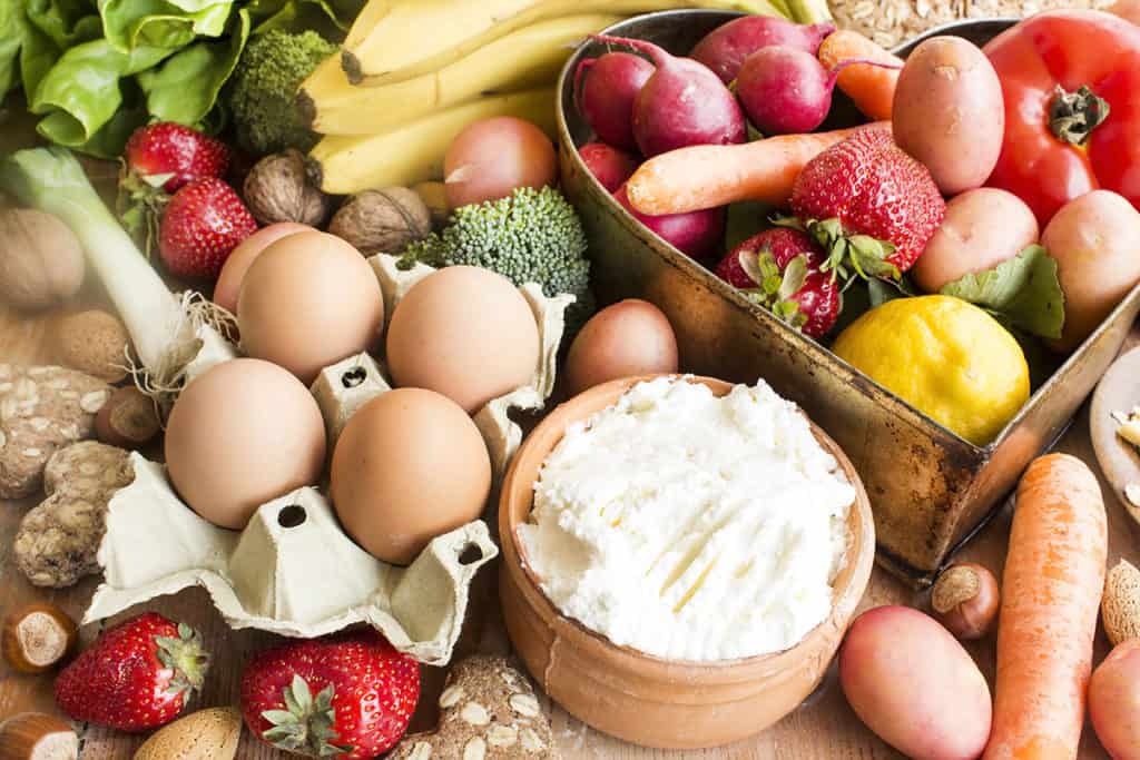 Various Healthy Food