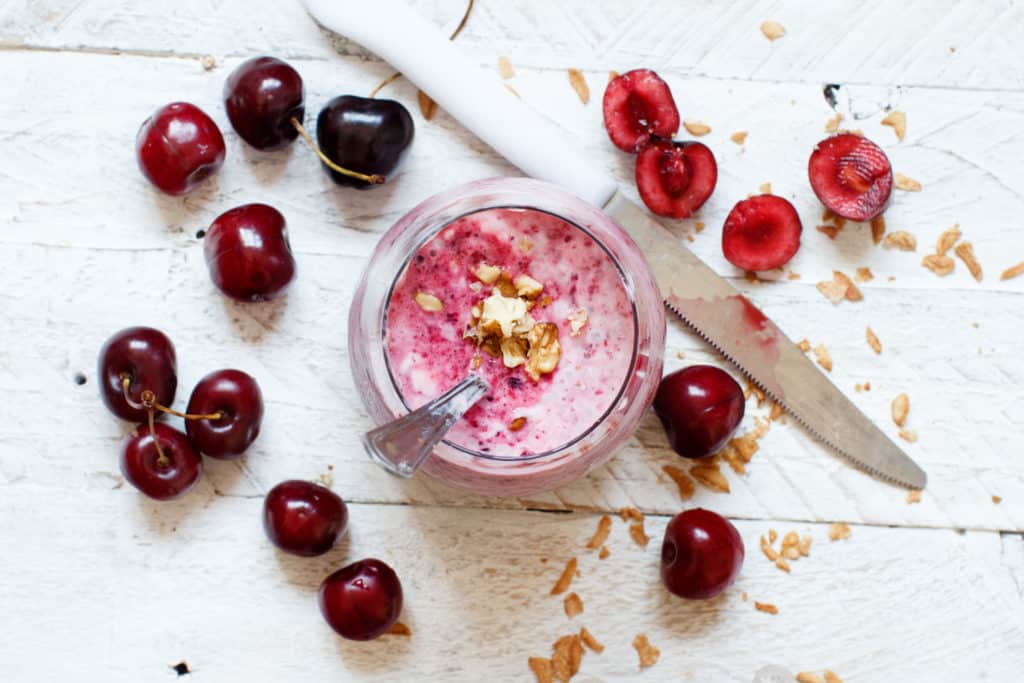 cherry smoothie